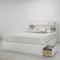 2 Piece Full Size White Bedroom Set I897