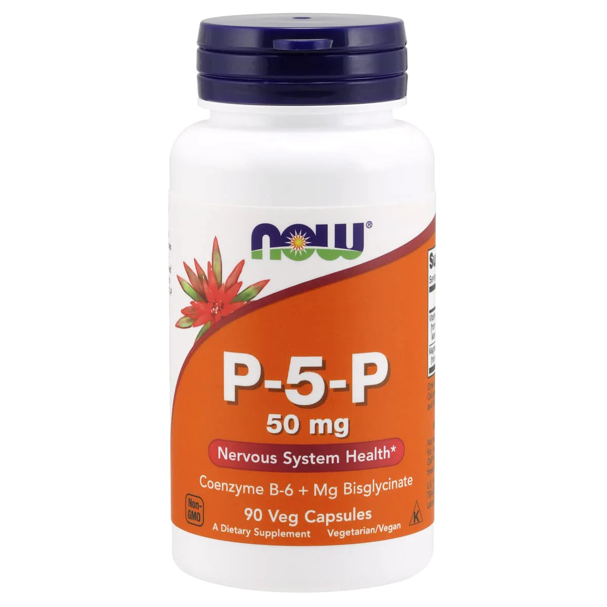 50 mg P-5-P with Coenzyme B-6 + Mg Bisglycinate 90 Veg Capsules X346283