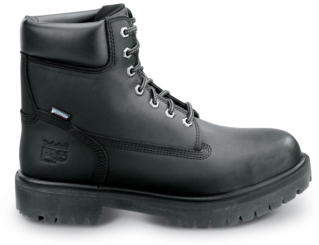 Black Steel Toe Waterproof Work Boots X17785