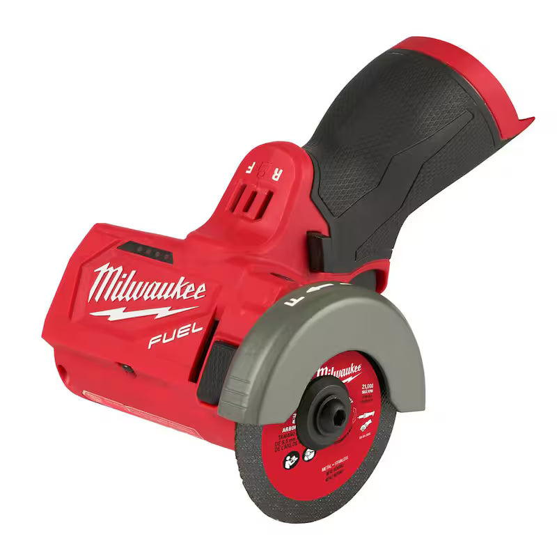 12V Brushless Cordless Cut Off Saw with 3 in. Diamond Tile Blades Z66458