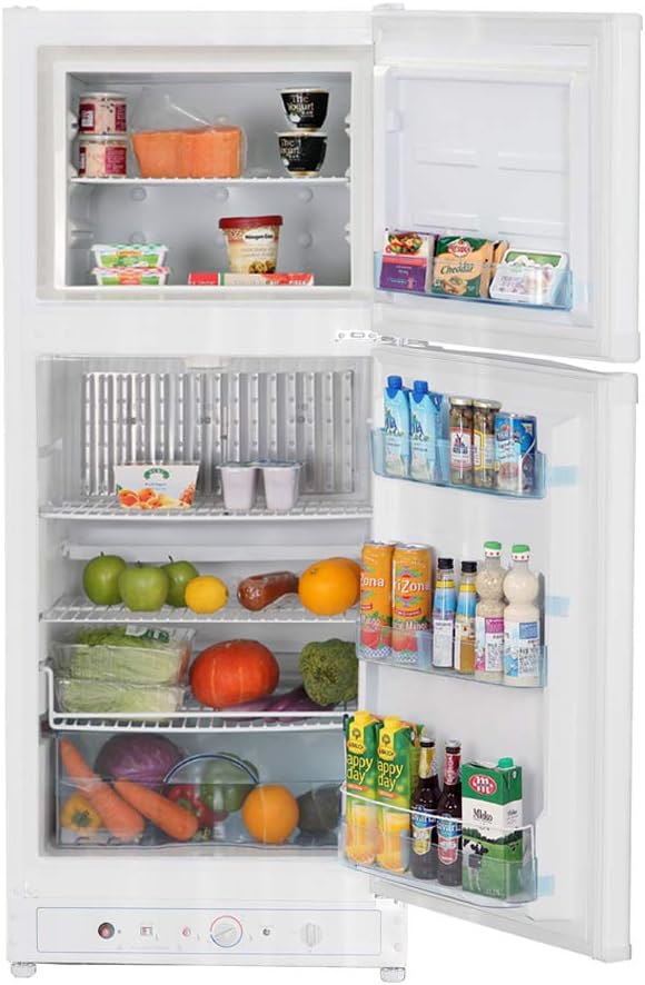 6.1 Cu.ft White Propane Refrigerator with Freezer Z394