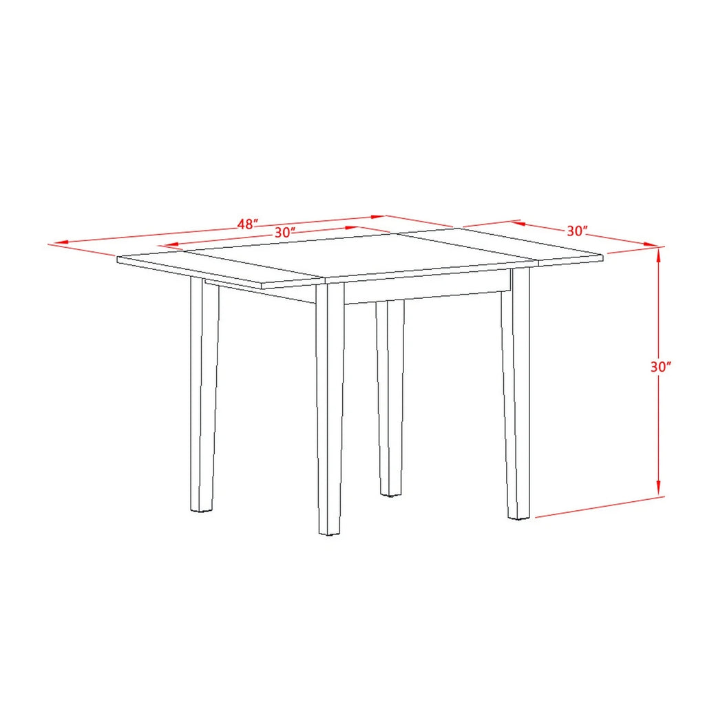5 Piece Wood Dining Set B87837