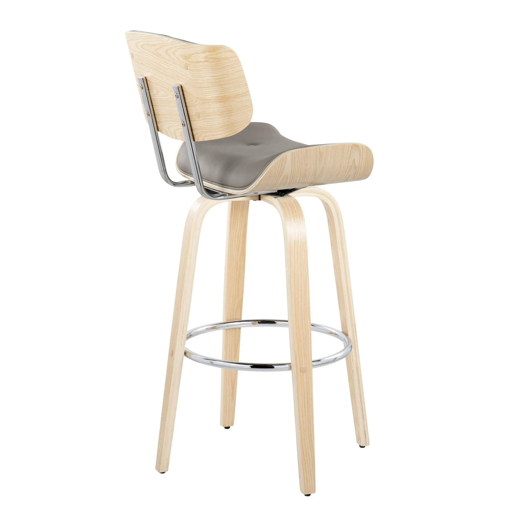 30" Swivel Barstool Set of 2 L5059