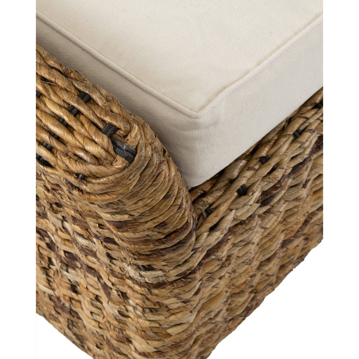 Brown Abaca Bench O18227