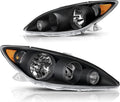 Headlight Assembly Chrome Housing Amber Reflector A2848
