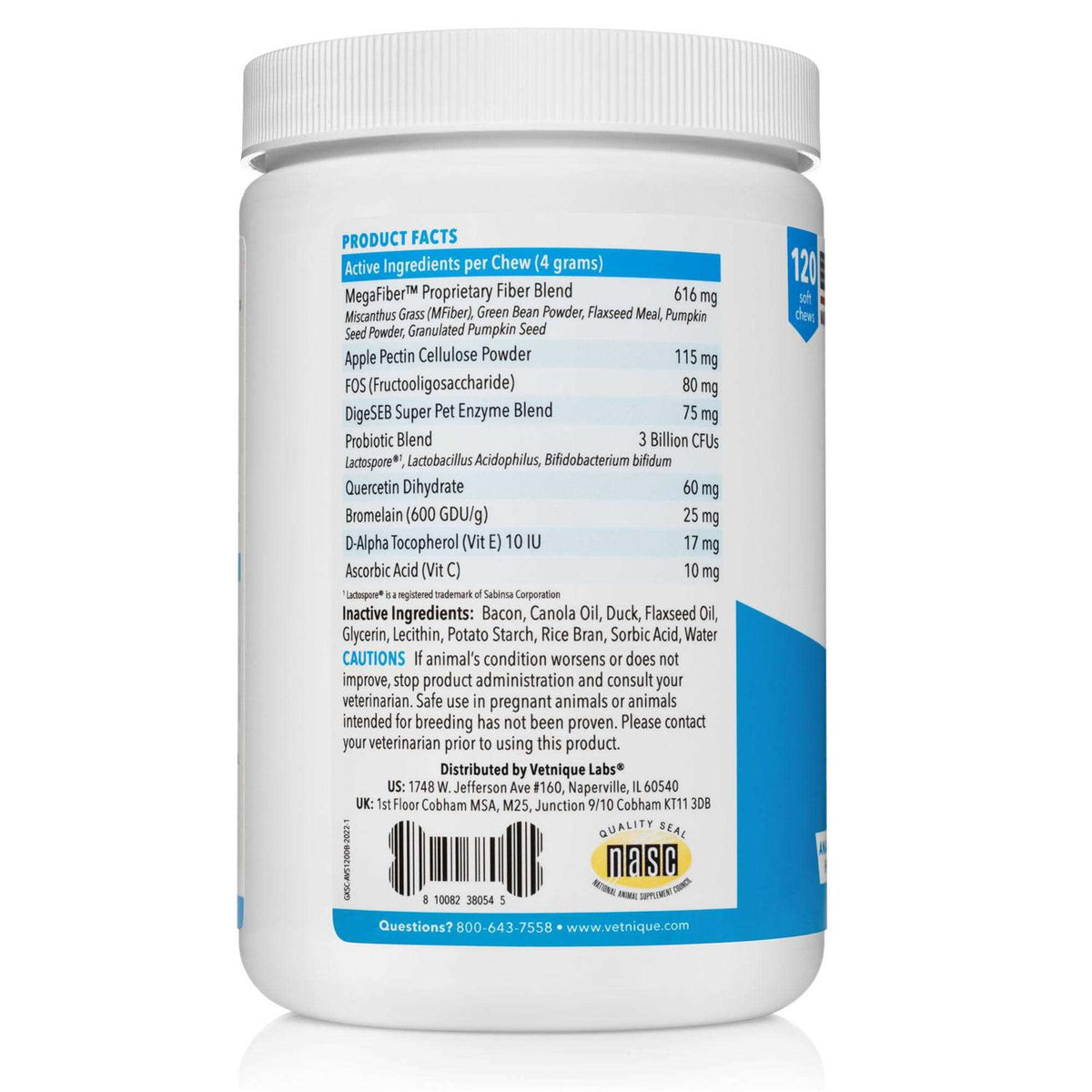 Anal Gland Soft Chews for Dogs V3314