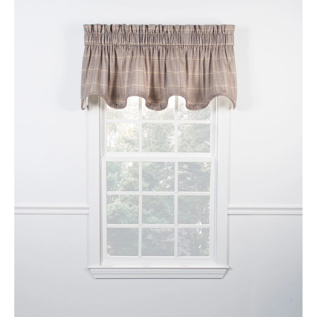 Lined Scallop Valance U186