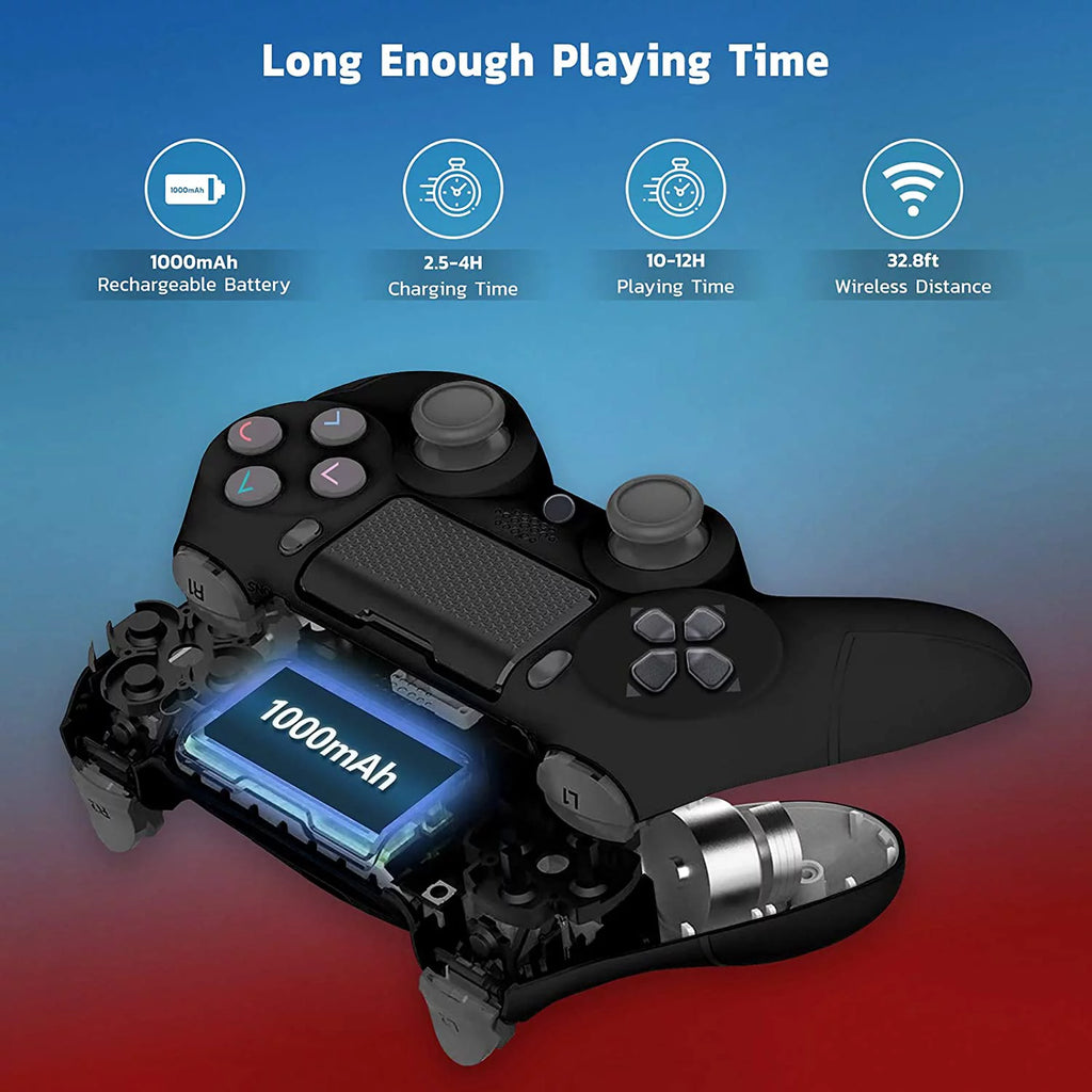 Wireless GamePad Controller with Built-In Speaker Gyro BlueTooth (Black) S2184