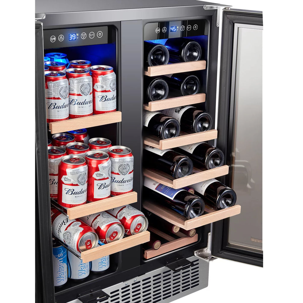 24in Dual Zone Wine and Beverage Refrigerator B86518