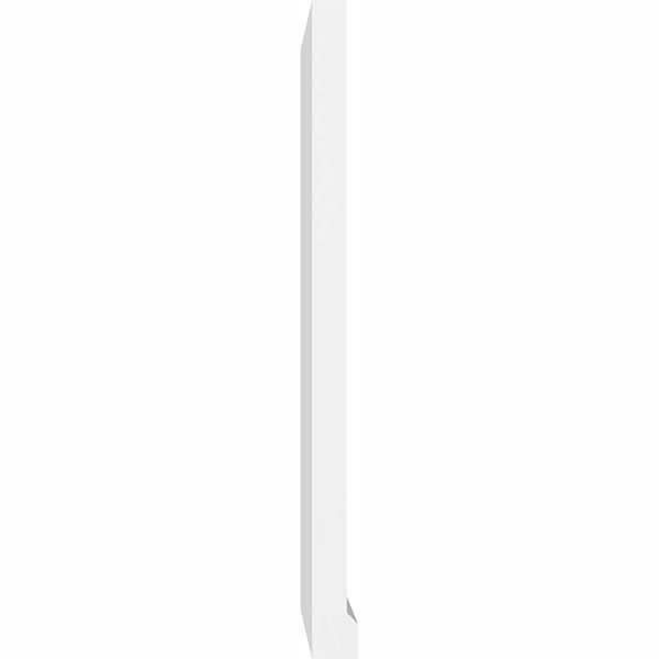Vertical Surface Mount PVC Gable Vent M950912