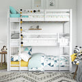 Twin Over Twin Over Twin Convertible Bunk Bed Y363203