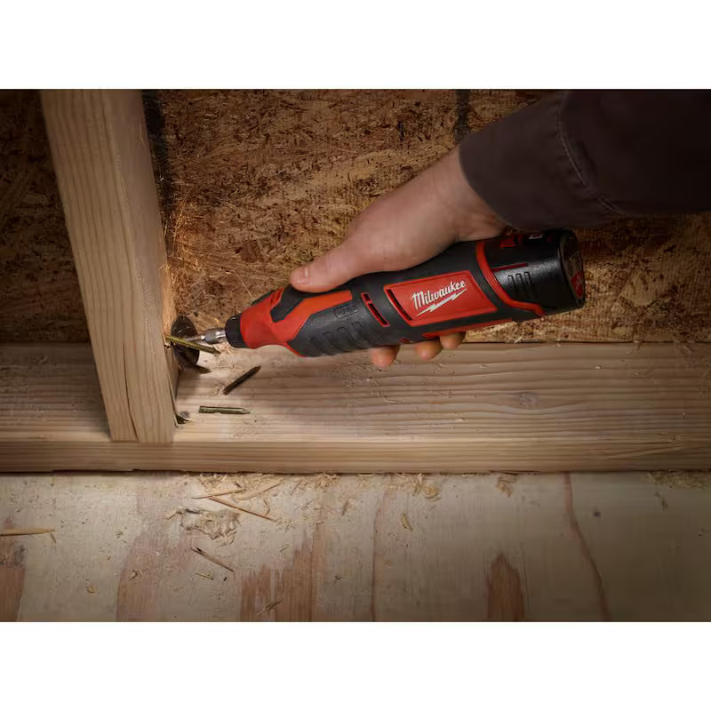 12-Volt Lithium-Ion Cordless Rotary Tool with 4.0 Ah and 2.0 Ah Batteries and Charger B301069