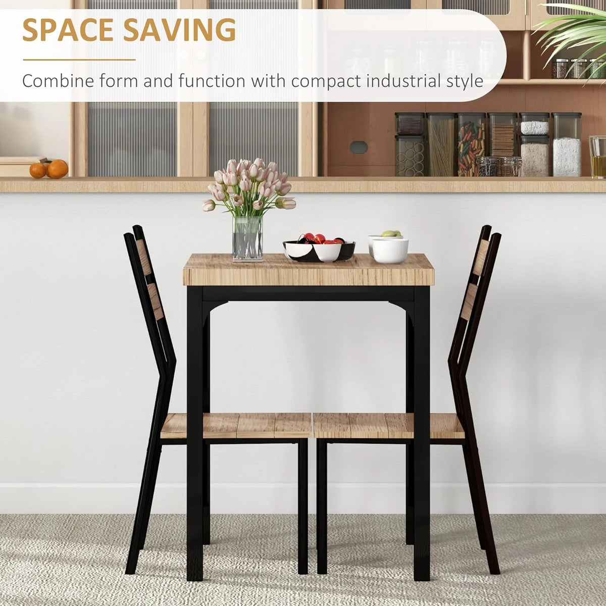 3 Piece Dining Table Set for 2 P316