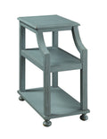 Blue Chairside Accent Table M2497