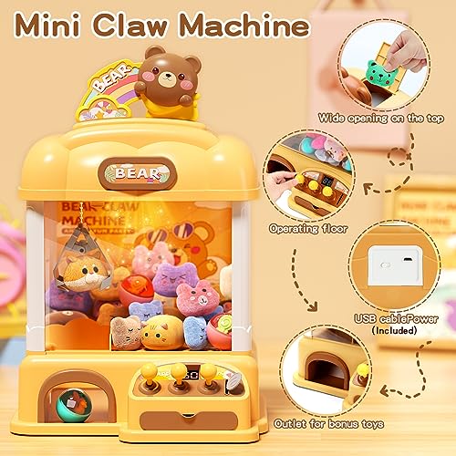55 PCS Kids Claw Machine with Lights Sound A647