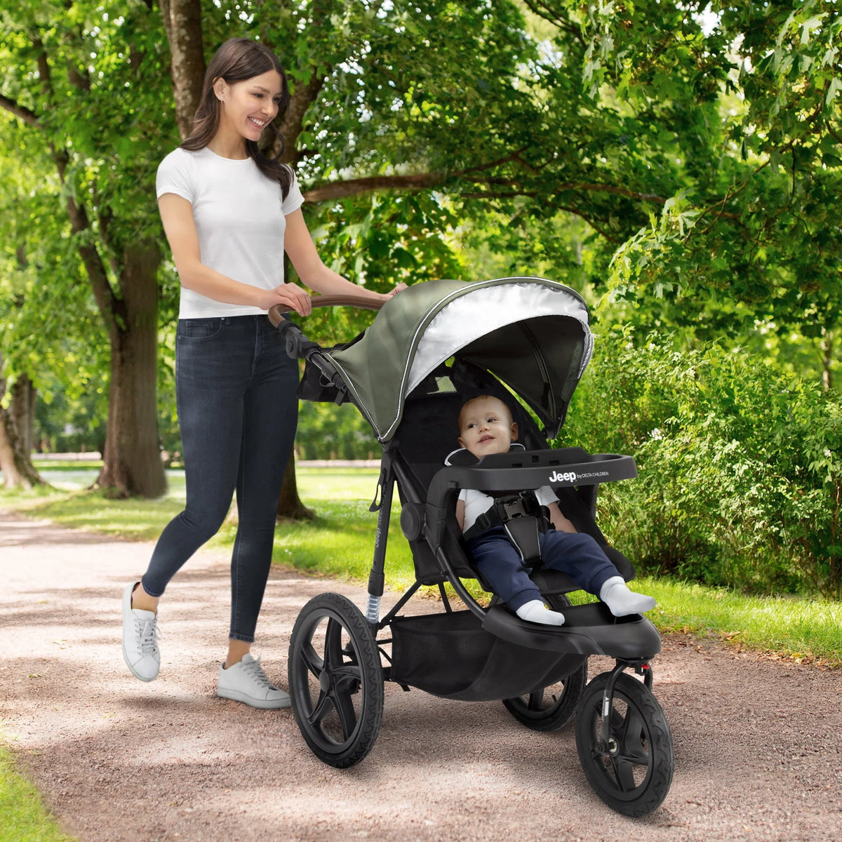 Black Jogging Stroller V195734