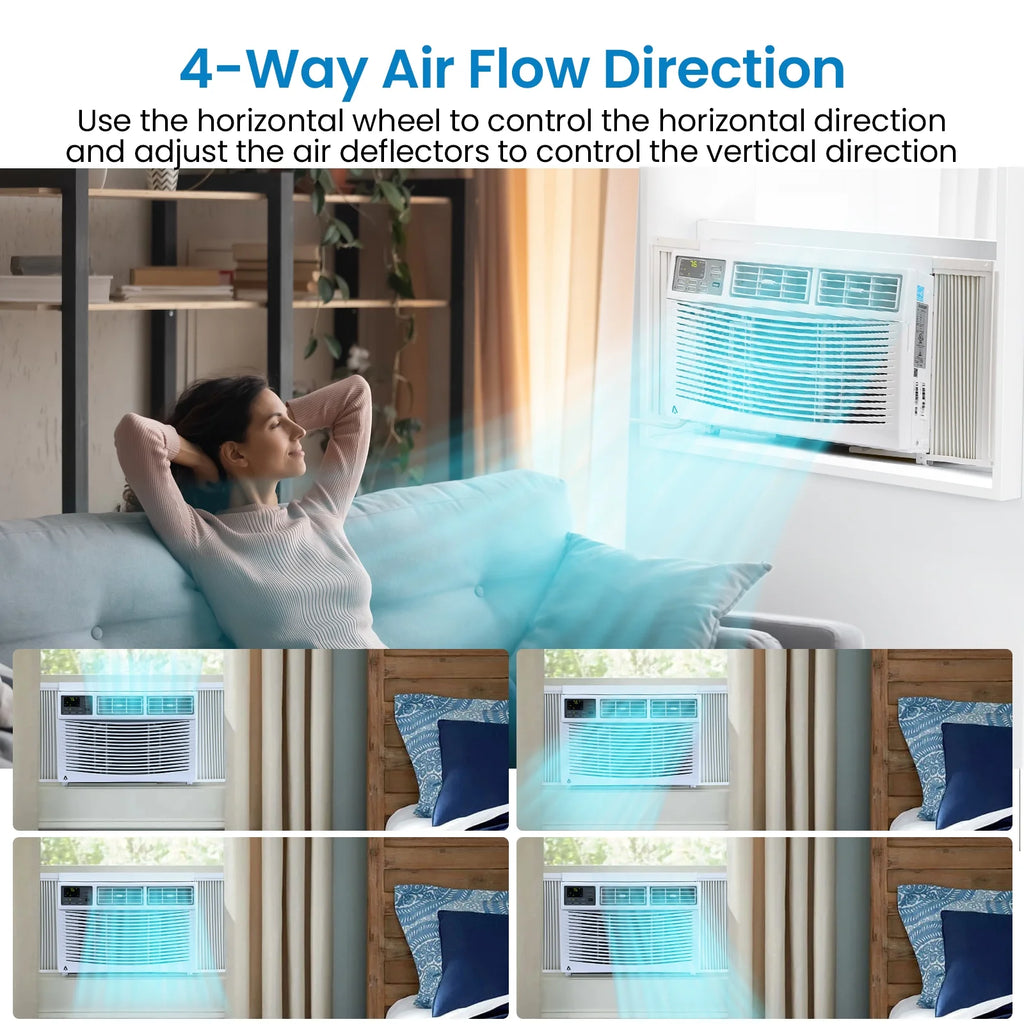 6000 BTU Window Air Conditioner with Mechanical Controls R706
