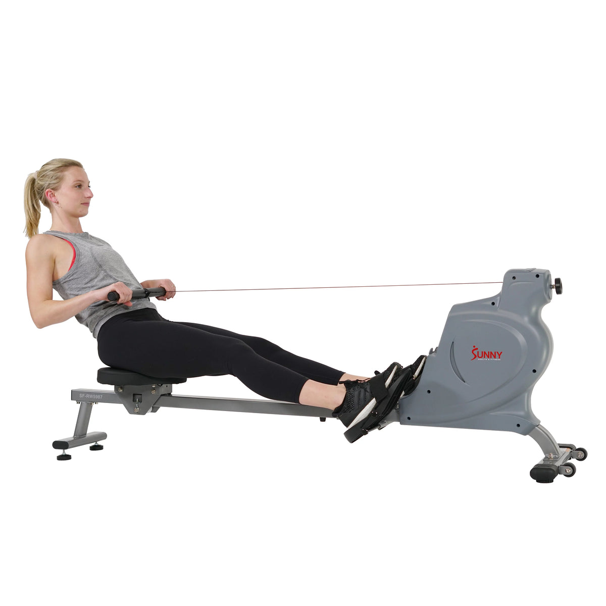 Space Efficient Magnetic Resistance Rowing Machine M655
