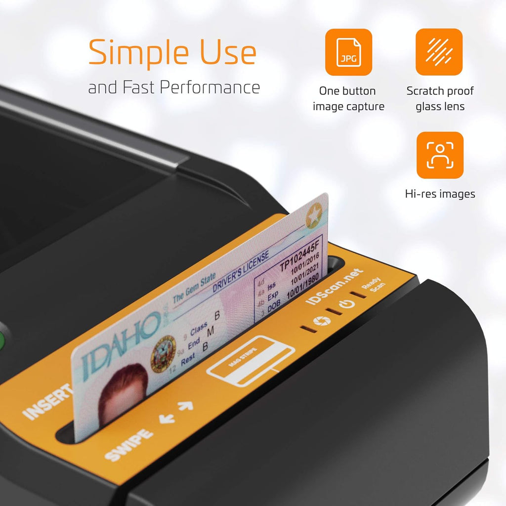 ID Scanner Desktop Solution with M280 ID Scanner E5421