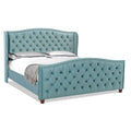 King Size Tufted Wingback Bed D477972