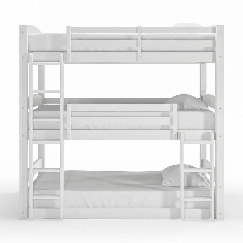 Twin Over Twin Over Twin Convertible Bunk Bed Y363203
