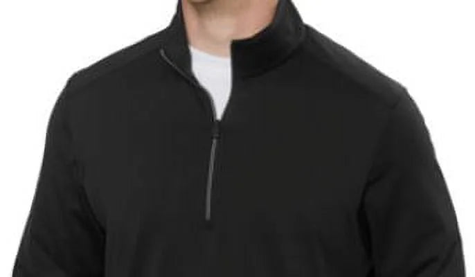Black 1/4 Zip Pullover Shirt N7270