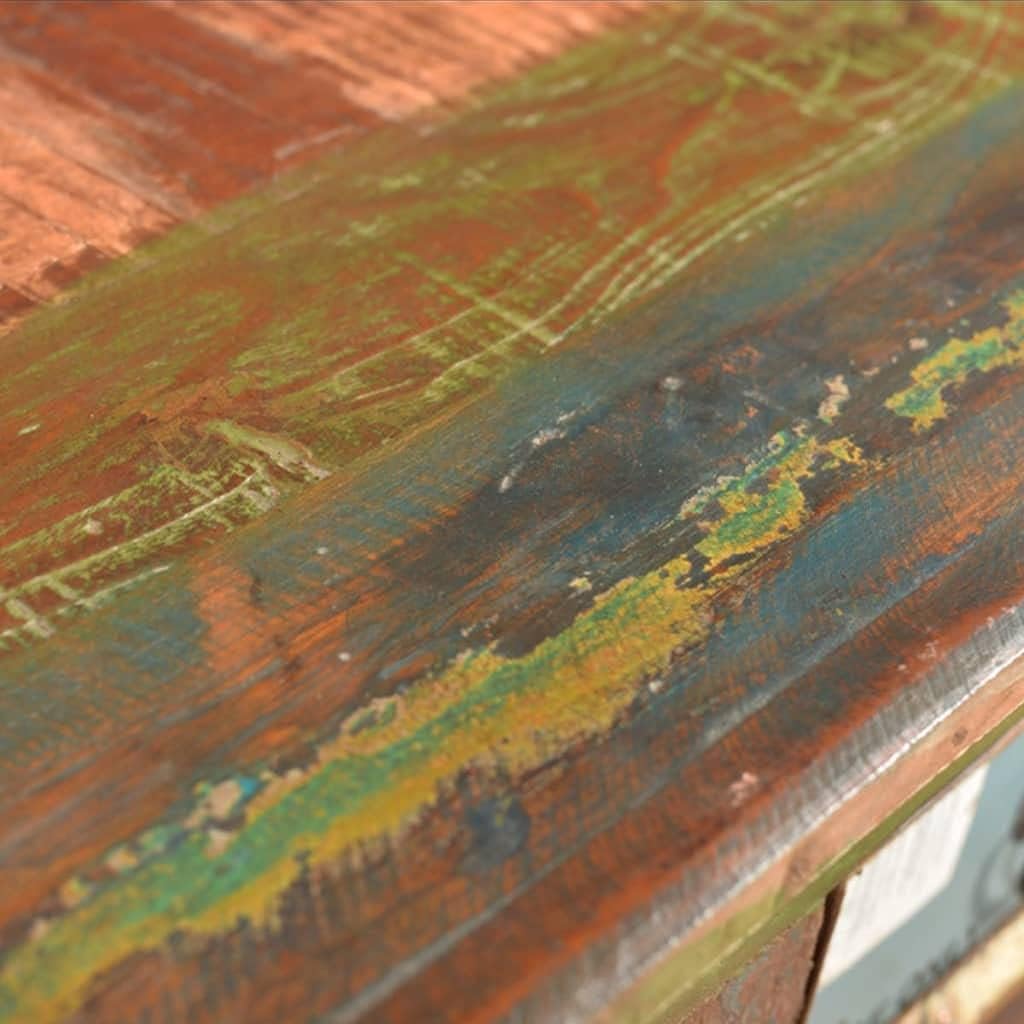 Solid Reclaimed Wood Cabinet 4 Drawers S502862