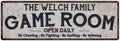 Metal 6x18 Sign Z166