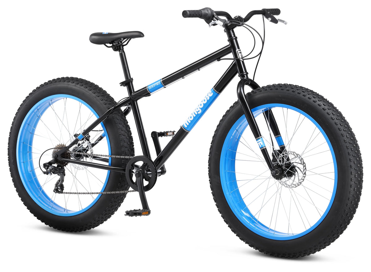 26 Fat Tire Bike 7 Speeds Black N40490
