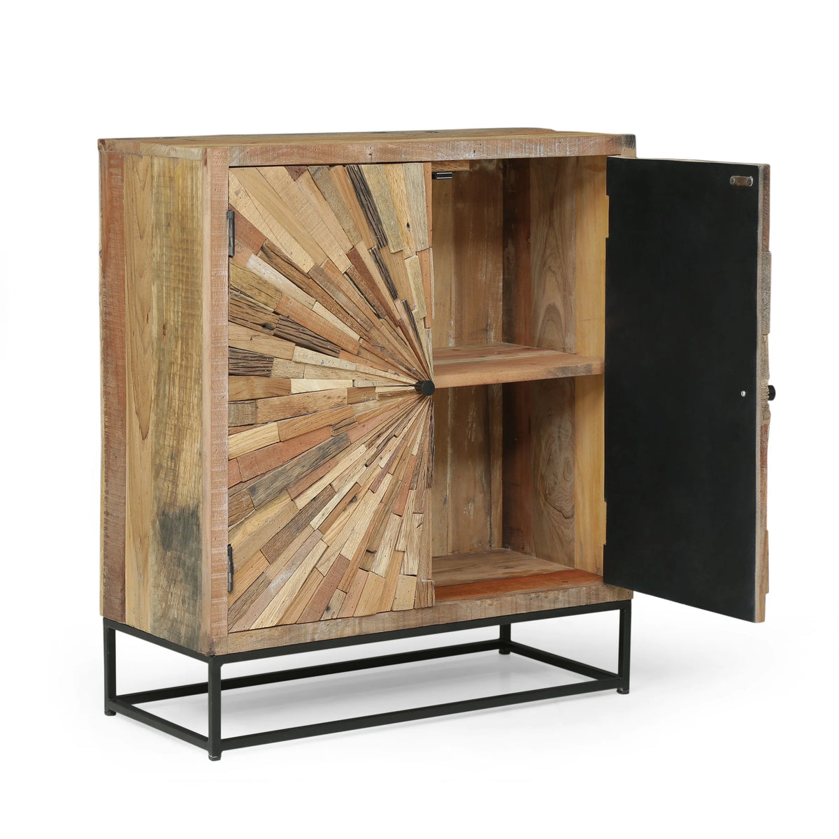 Handcrafted Wooden 2 Door Cabinet J3179