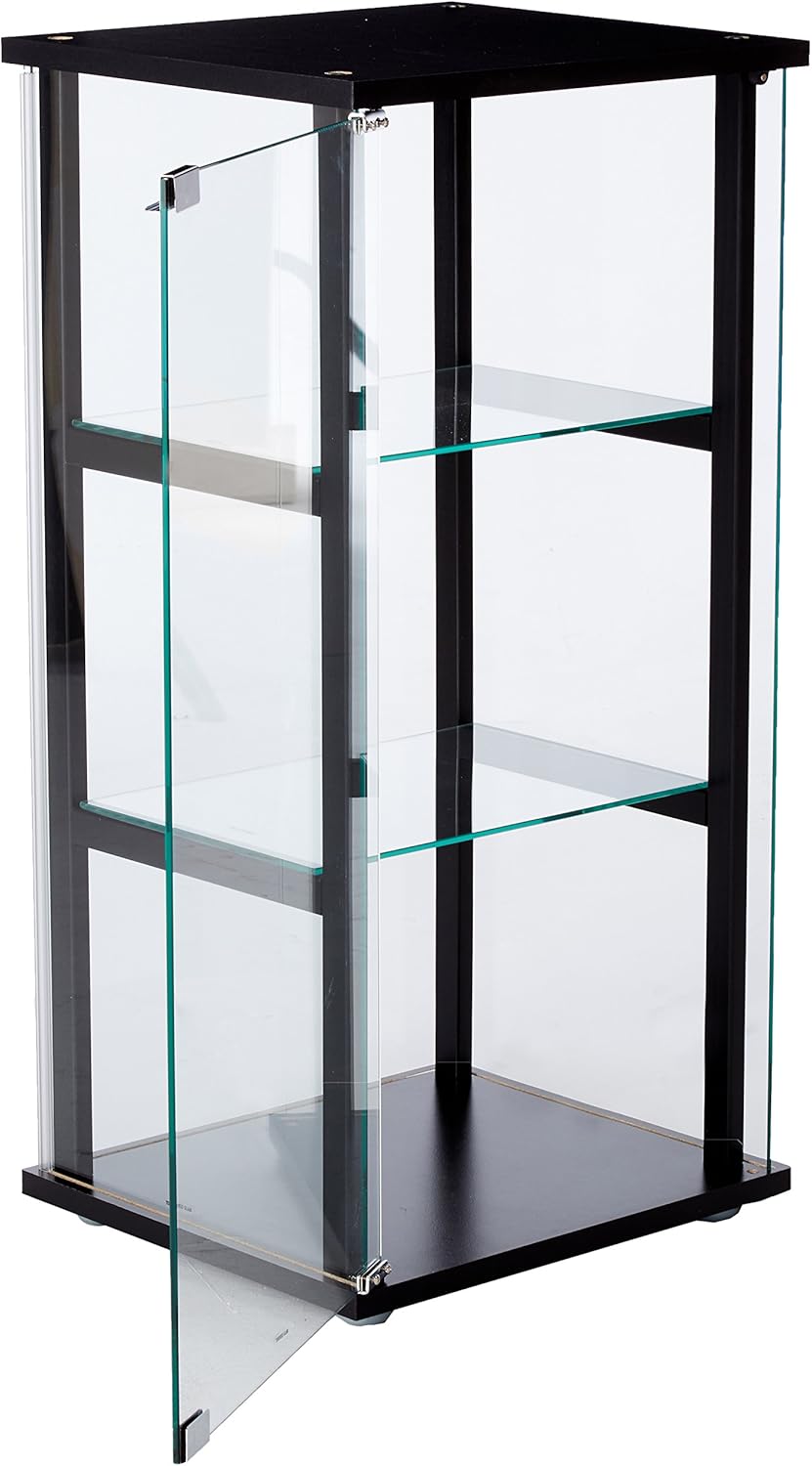 3-Shelf Glass Curio Cabinet C212