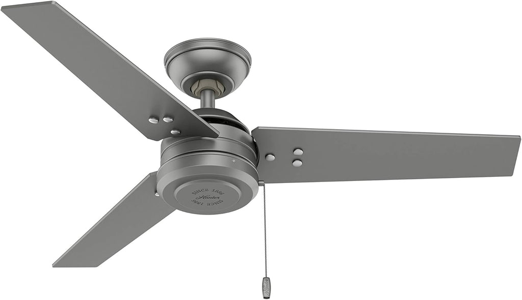Indoor Outdoor Ceiling Fan with Pull Chain Q42756