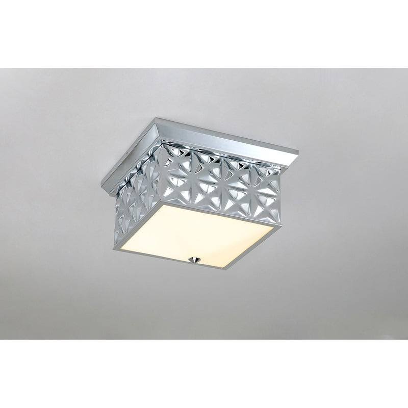 Chrome Square Flush Mount U667569