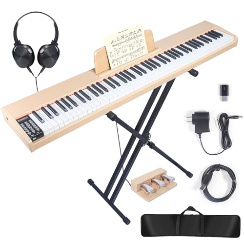88 Key Weighted Hammer Action Digital Piano with Stand H107475