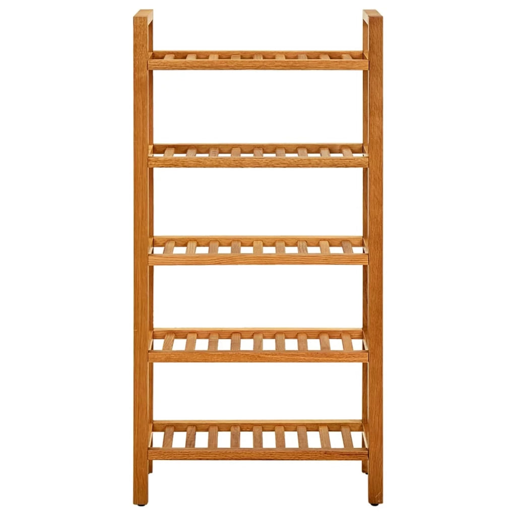 5-Tier Wooden Shoe Rack with Storage Shelves V293883
