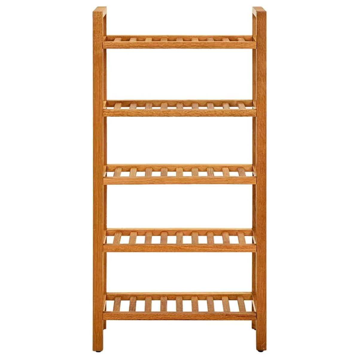 5-Tier Wooden Shoe Rack with Storage Shelves V293883