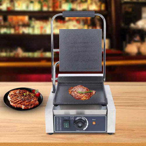 1.8KW Single Panini Press Sandwich Maker W764359