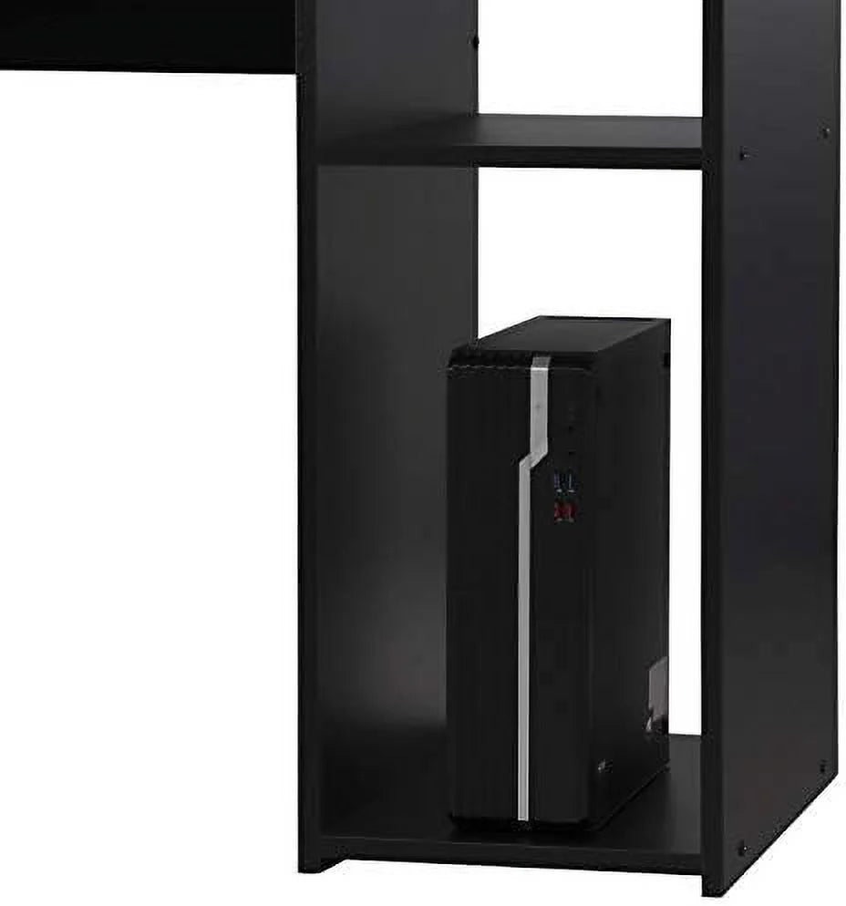 47 inch Computer Desk with Drawers and Printer Shelf P946725