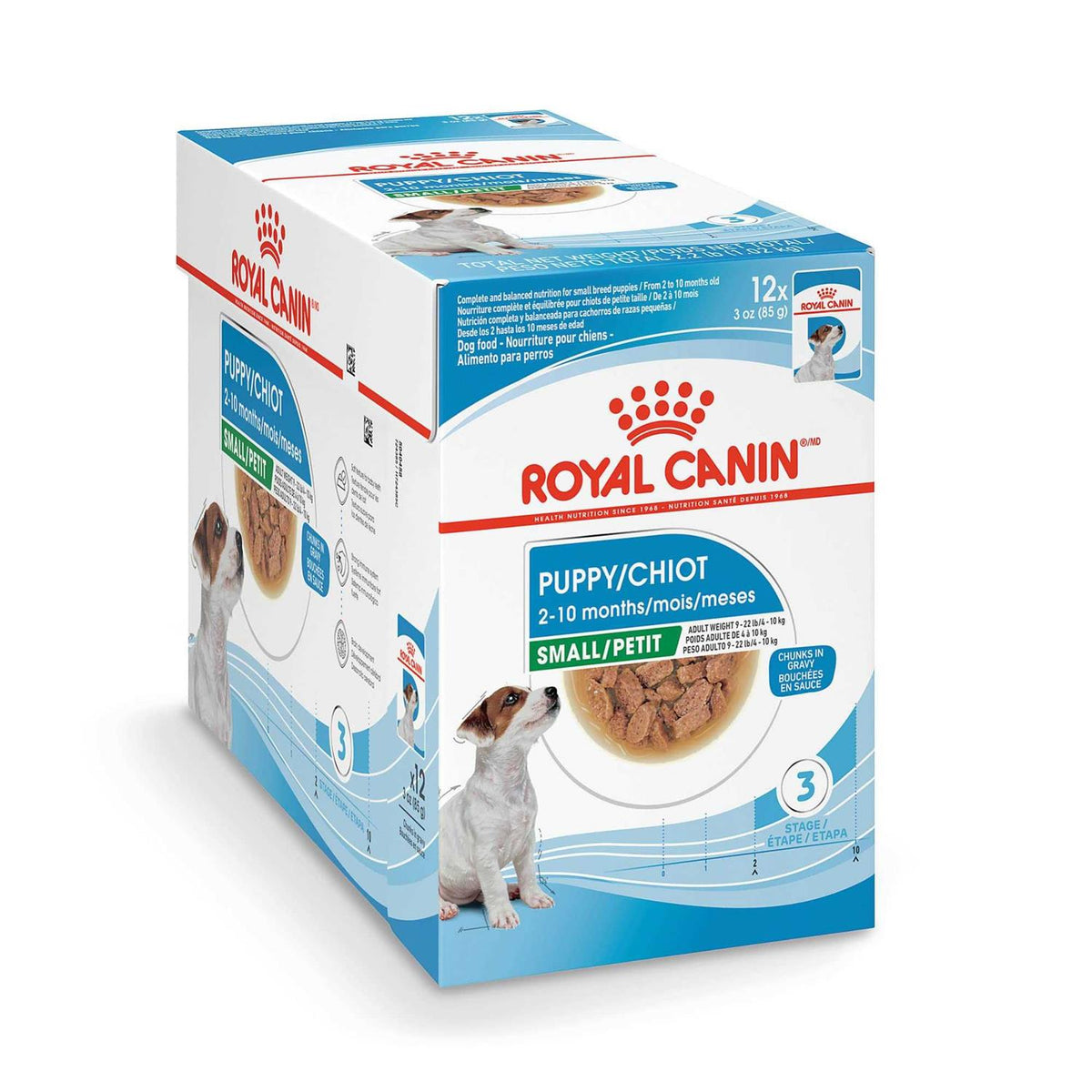 Small Puppy Chunks in Gravy Wet Dog Food S8290