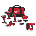 18V Lithium-Ion Cordless Combo Kit with Brad Nailer L605