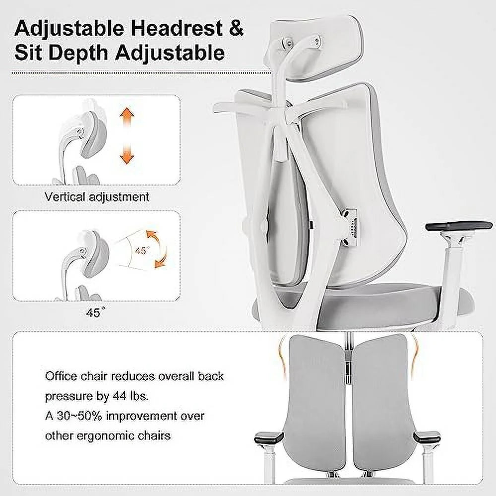 Ergonomic Office Chair with Lumbar Support Y3575