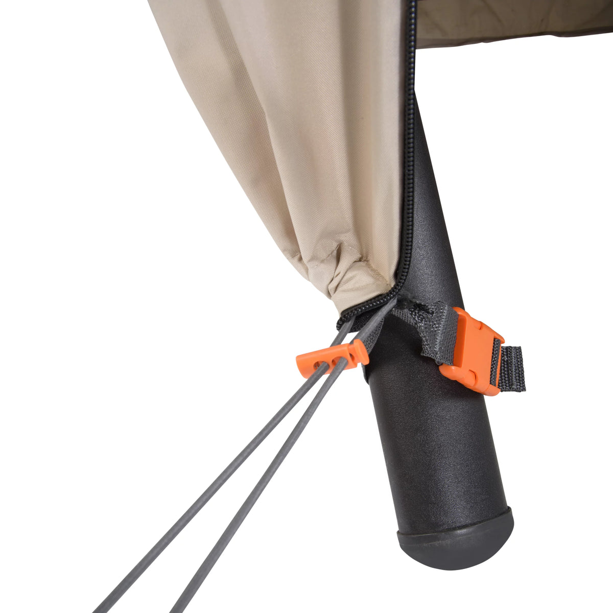Gray Patio Swing Cover Y366491