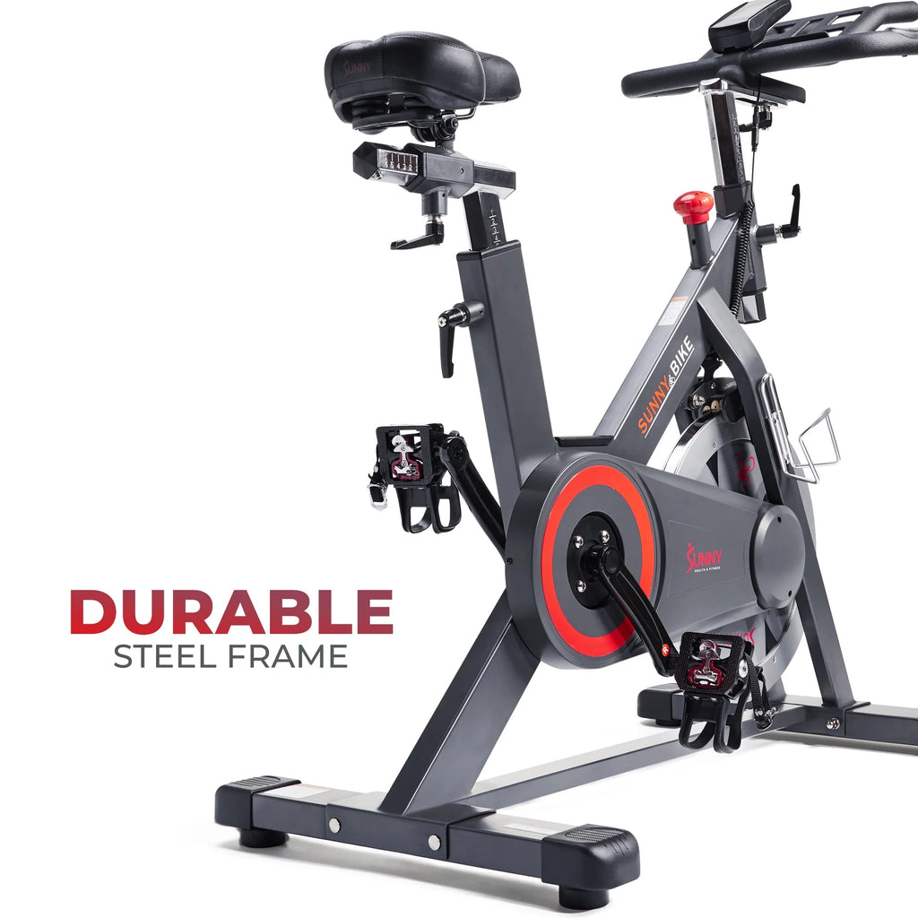 Indoor Cycling Smart Stationary Bike with Bluetooth Connectivity W925382