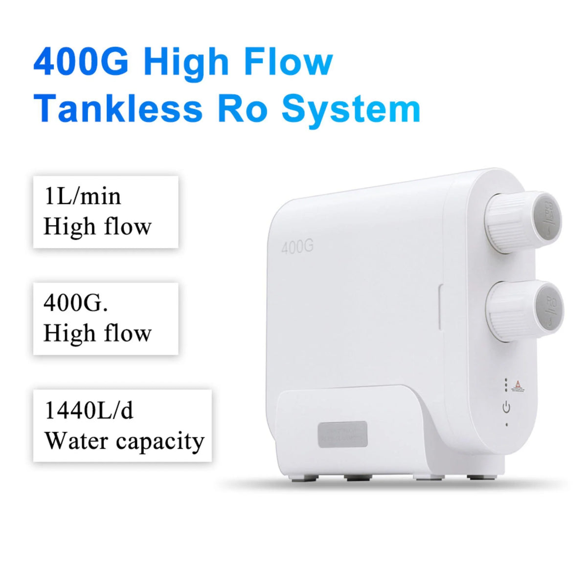 400GPD Tankless RO Water Purifier Y9927