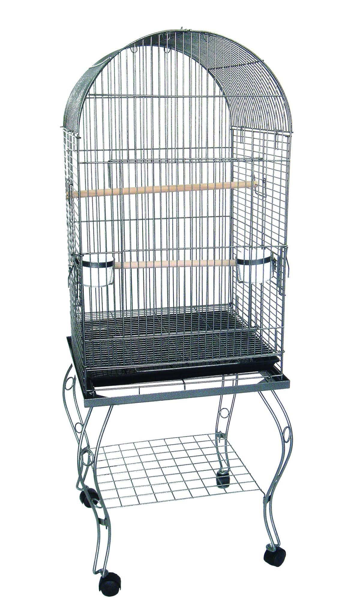20 in Dometop Parrot Cage with Stand D74495