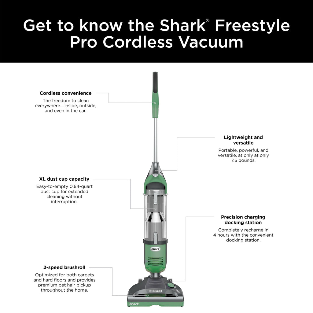 Cordless Vacuum with Charging Dock C566280