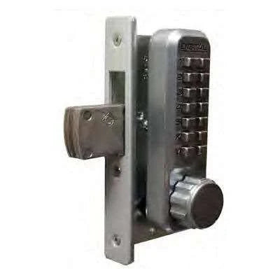 Mechanical Keyless Narrow Stile Deadbolt Satin Nickel W558