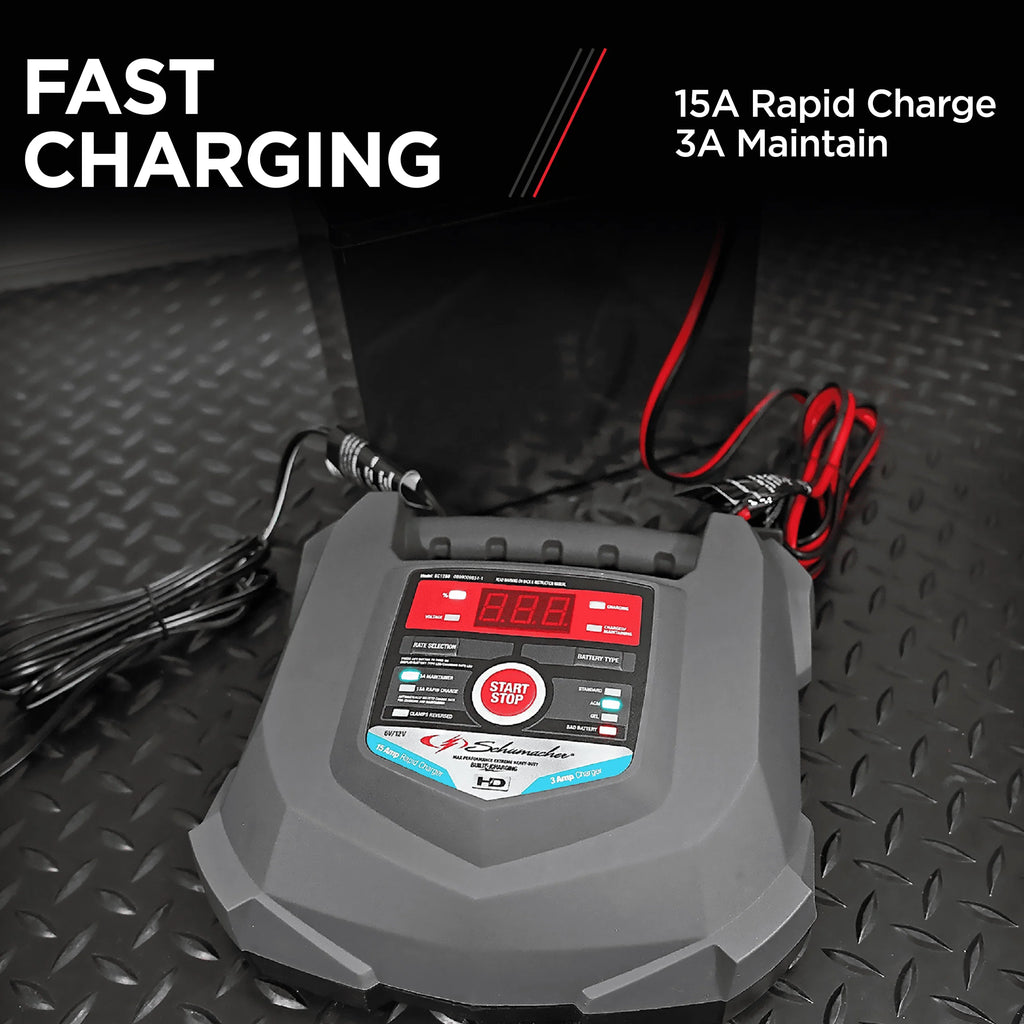6V/12V Automatic Battery Charger/Maintainer V11602