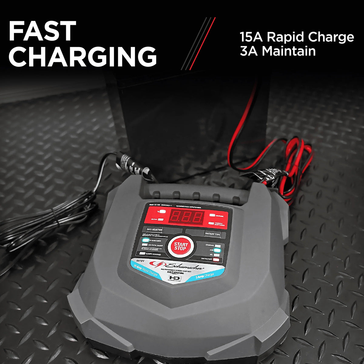 6V/12V Automatic Battery Charger/Maintainer V11602