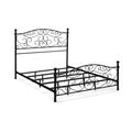 Black King Metal Bed-In-A-Box N543536